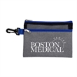 7" W x 5" H Mesh Zipper Pouch | https://www.bestnamebadges.com