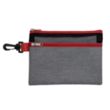 7" W x 5" H Mesh Zipper Pouch | https://www.bestnamebadges.com
