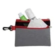 7" W x 5" H Mesh Zipper Pouch | https://www.bestnamebadges.com