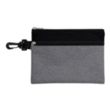 7" W x 5" H Mesh Zipper Pouch | https://www.bestnamebadges.com