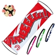 Custom Portable Retractable Handheld Scrolling Flag Banner | https://www.bestnamebadges.com