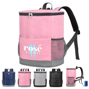 16 Can Insulated Cooler Backpack ( 11.4'' X 13'' X 6.3'' )