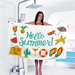 Microfiber Beach Towels | https://www.bestnamebadges.com
