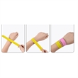 Rainbow Silicone Slap Color Snap Bracelet | https://www.bestnamebadges.com