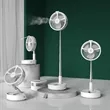 Portable Humidifying Lighting Remotable Fan | https://www.bestnamebadges.com