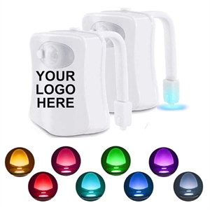 Discolouring Toilet Light