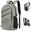 Daily Commute Combination Lock Travel Laptop Backpack | https://www.bestnamebadges.com