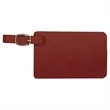 Rose Leatherette Luggage Tag | https://www.bestnamebadges.com