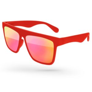 Laser Mirror Sunglasses w/ full-color imprint