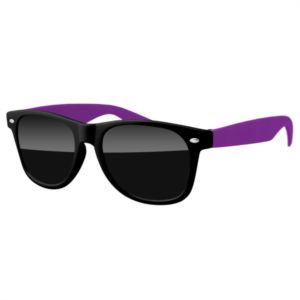 2-Tone Retro Sunglasses w/ 1-color imprint