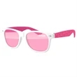 2-Tone Retro Sunglasses w/ 1-color imprints | https://www.bestnamebadges.com