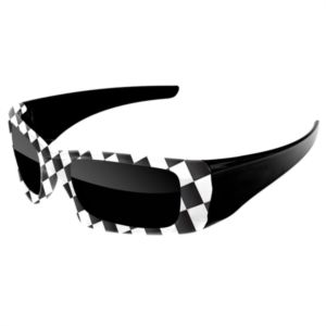 Wrap Sunglasses w/ full-color sublimation