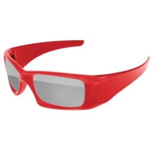 Wrap Mirror Sunglasses w/ 1-color imprint