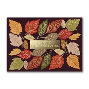 Autumn's Gift Thanksgiving Card