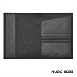 Hugo Boss® Classic Grained Passport Holder | https://www.bestnamebadges.com