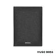 Hugo Boss® Classic Grained Passport Holder | https://www.bestnamebadges.com