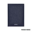 Hugo Boss® Classic Grained Passport Holder | https://www.bestnamebadges.com