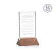 Walkerton Award - Starfire/Walnut (Vert) | https://www.bestnamebadges.com