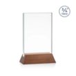 Walkerton Award - Starfire/Walnut (Vert) | https://www.bestnamebadges.com