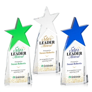 Vernon Star Vividprint™ Award | https://www.bestnamebadges.com