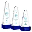 Geneva VividPrint™ Award on Base - Blue | https://www.bestnamebadges.com