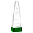 Geneva Award on Base - Green | https://www.bestnamebadges.com