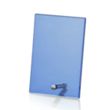 Atchison Blue Rectangle VividPrint™ Award - Silver | https://www.bestnamebadges.com