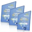 Atchison Blue Slant VividPrint™ Award - Silver | https://www.bestnamebadges.com