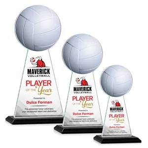 Edenwood Volleyball VividPrint™ Award - Black | https://www.bestnamebadges.com