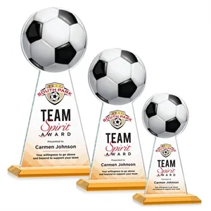 Edenwood Soccer VividPrint™ Award - Amber | https://www.bestnamebadges.com