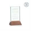 Walkerton Award - Jade/Walnut (Vert) | https://www.bestnamebadges.com