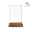 Walkerton Award - Jade/Walnut (Vert) | https://www.bestnamebadges.com