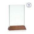 Walkerton Award - Jade/Walnut (Vert) | https://www.bestnamebadges.com