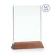 Walkerton Award - Jade/Walnut (Vert) | https://www.bestnamebadges.com