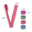 Silicone Snapping Comb | https://www.bestnamebadges.com