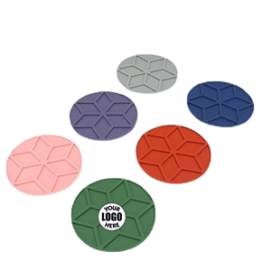 6" Silicone Insulated Kitchen Mat Placement Trivet