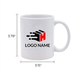 11Oz Ceramic Coffee Mug | https://www.bestnamebadges.com