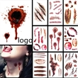 Halloween Tattoo | https://www.bestnamebadges.com