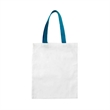 Colorful Handle Canvas Tote | https://www.bestnamebadges.com