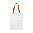 Colorful Handle Canvas Tote | https://www.bestnamebadges.com
