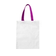Colorful Handle Canvas Tote | https://www.bestnamebadges.com