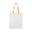 Colorful Handle Canvas Tote | https://www.bestnamebadges.com