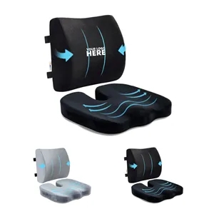 Seat Cushion and Lumbar Support Pillow