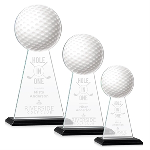 Edenwood Golf VividPrint/Etch Award - Black | https://www.bestnamebadges.com