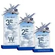 Top Gun VividPrint™ Award - Blue | https://www.bestnamebadges.com