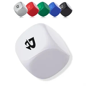 Square Shaped Stress Ball | https://www.bestnamebadges.com