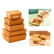 Leak-proof Disposable Kraft Takeout Box | https://www.bestnamebadges.com