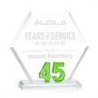 Riviera Anniversary Award No 45 - Green | https://www.bestnamebadges.com