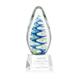 Jezebel Award on Robson Base - Clear | https://www.bestnamebadges.com