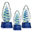 Jezebel Award on Robson Base - Blue | https://www.bestnamebadges.com